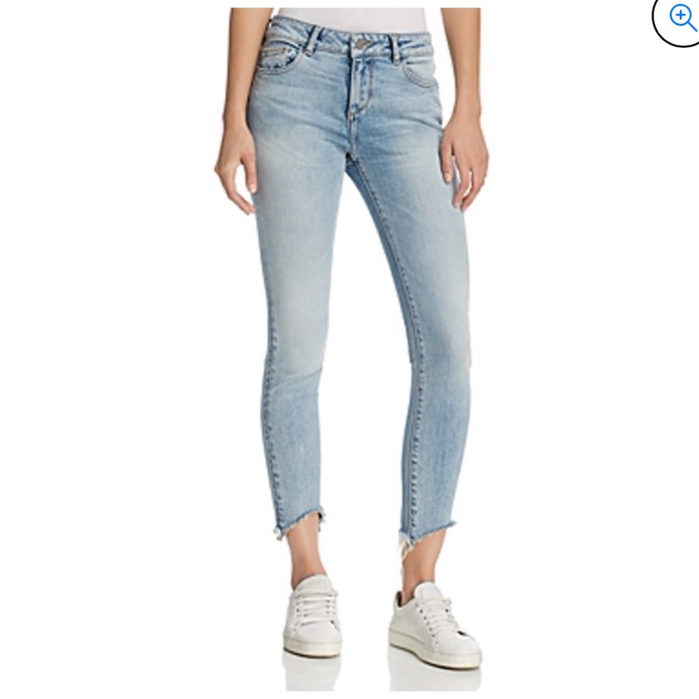 DL 1961 | Margaux Instasculpt Ankle Skinny in Promenade (light blue) | size 27
